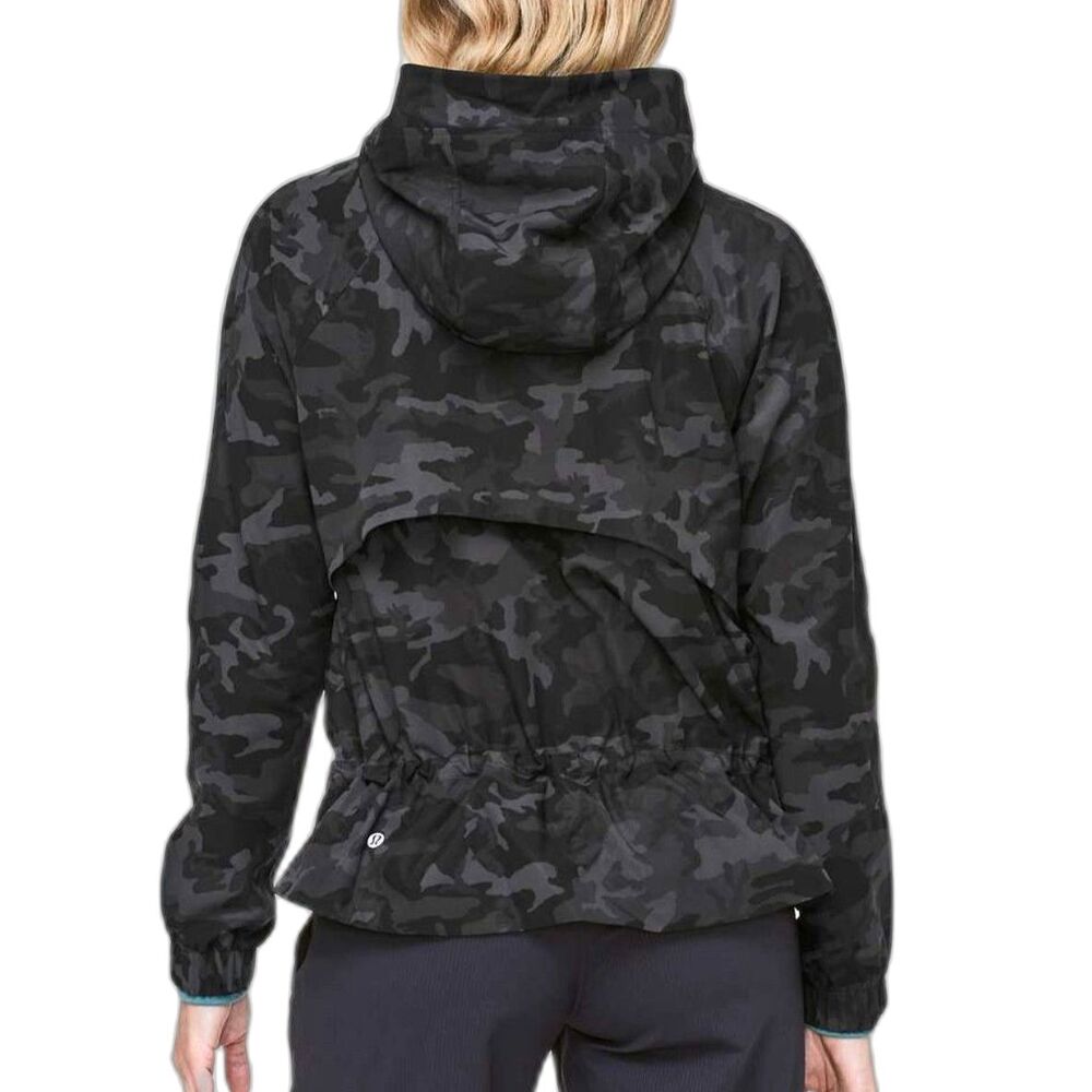 Lululemon Pack It Up Jacket Incognito Camo Multi Grey - Picture 3 of 10